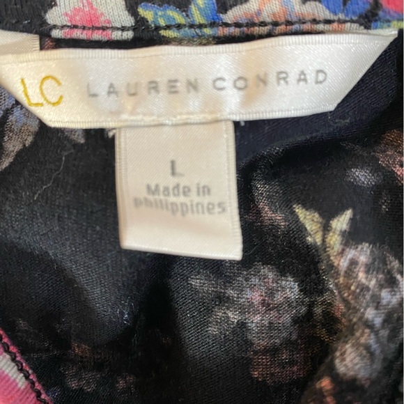 Lauren Conrad Long Sleeved Babydoll Dress size Large - Picture 10 of 10